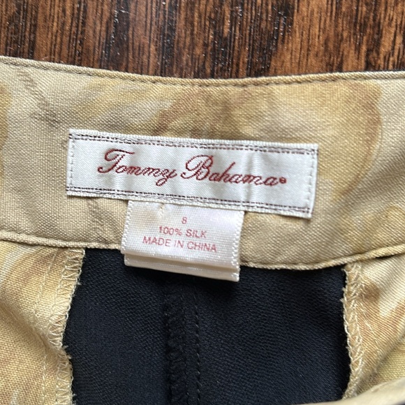 Tommy Bahama 100% silk women’s size 8 pants - Picture 2 of 6